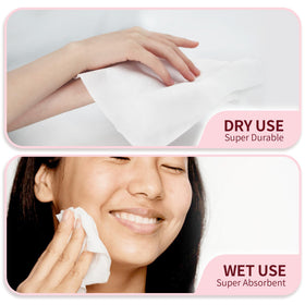 Deluwire close-up of towel texture highlighting softness and gentle touch on skin