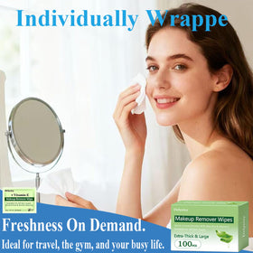 Delyoisy neatly stacked individual pouches highlighting hygiene benefit