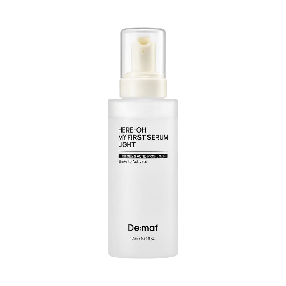 De:maf bottle front packaging showing clean design and key benefits