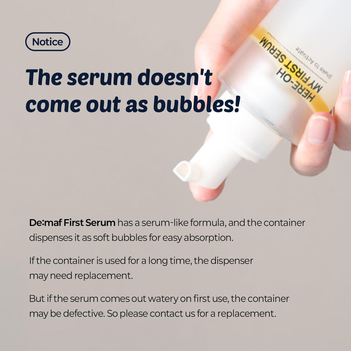 De:maf in bathroom routine scene illustrating layering under SPF