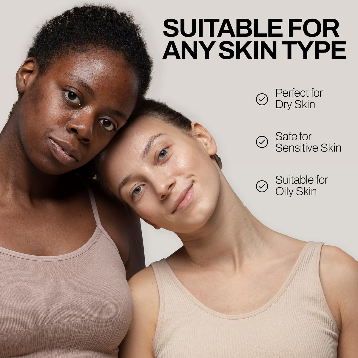 De:maf applying oil around eye showing targeted moisturization and barrier support benefit