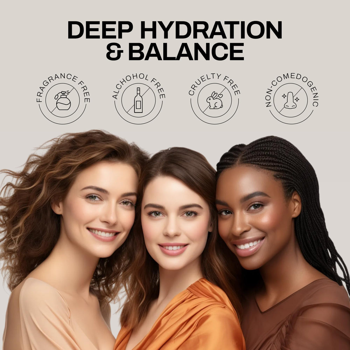 De:maf ingredients shot with macadamia and jojoba highlighting natural hydration benefit