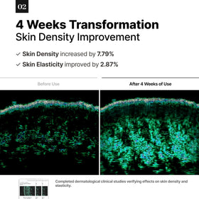 DEMAR 3 being applied to cheek demonstrating lightweight absorption benefit