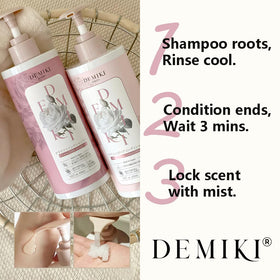 DEMIKI travel and shower setup shows convenience benefit for routine