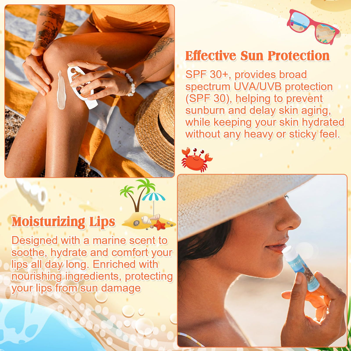 Demissle sunscreen texture swatch showing lightweight, non-greasy finish