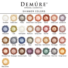 DEMÚRE inner corner highlight in smoky blue adding brightness and precise accent