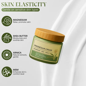 Denir Bonee label close-up highlighting magnesium MSM arnica ingredients