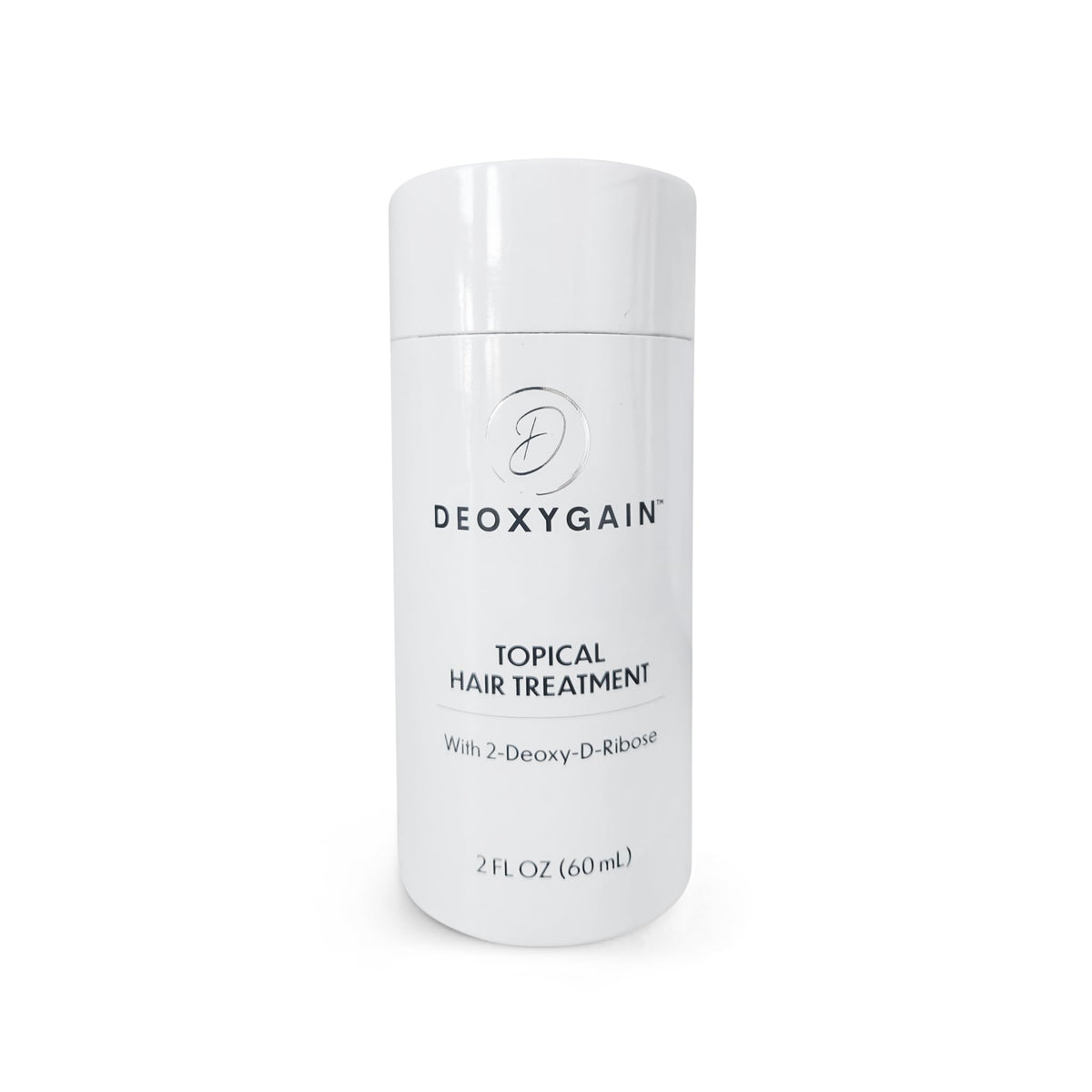 Deoxygain gel texture absorbed into scalp, illustrating non-greasy fast absorption