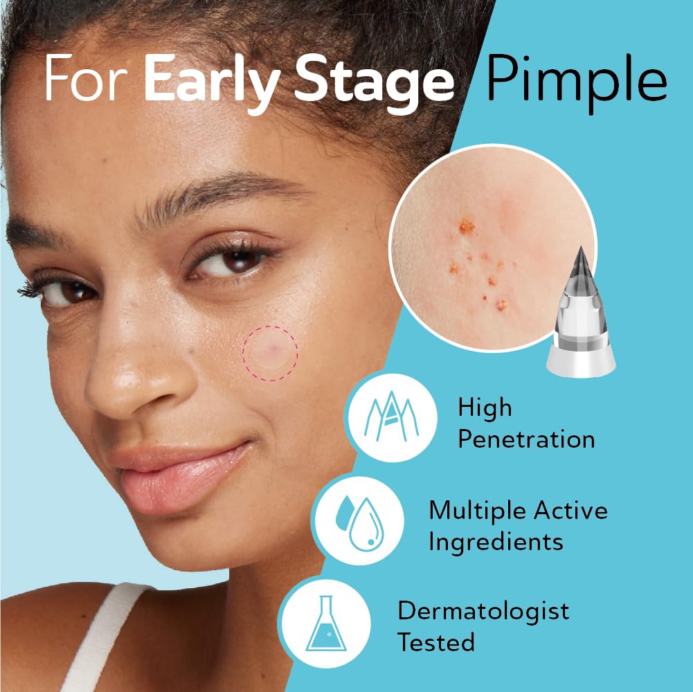 DERMA ANGEL close-up of microdarts delivering actives into skin