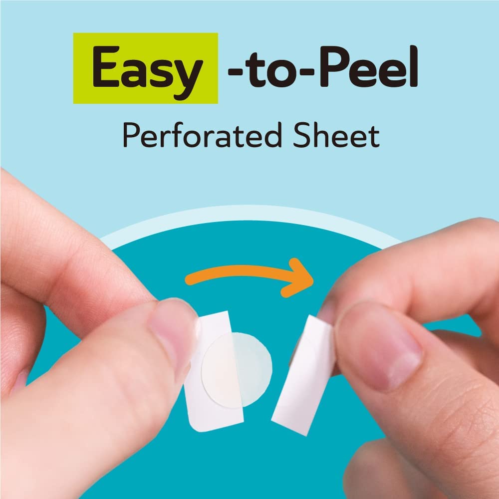DERMA ANGEL open pack displaying multiple clear patches ready to use