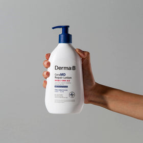 Derma B in a bathroom setting for daily routine and sensitive skin care
