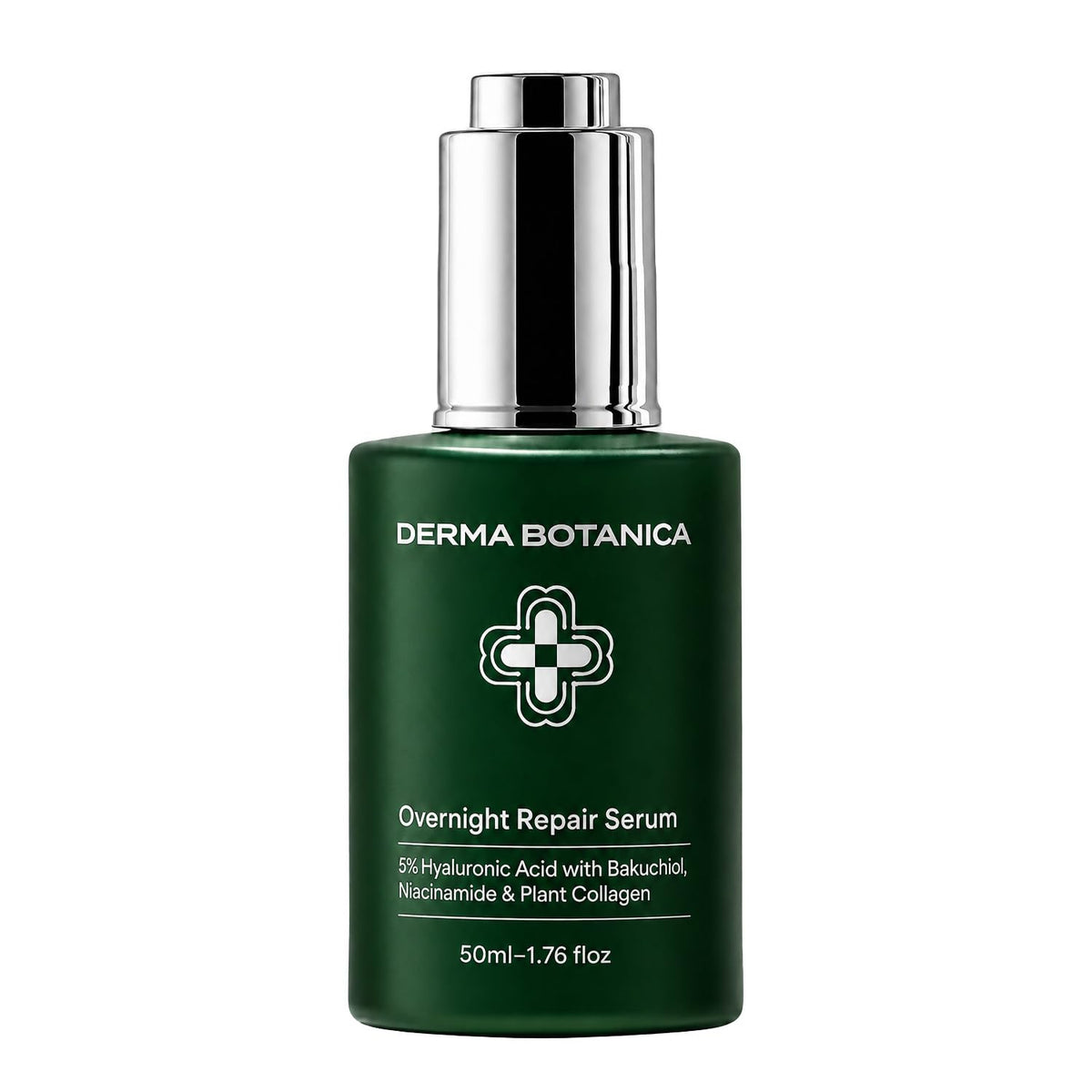 derma botanica front bottle showing elegant packaging and product clarity