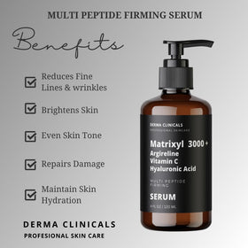 DERMA CLINICALS application demo on hand demonstrating smooth spread and visible plumping benefit