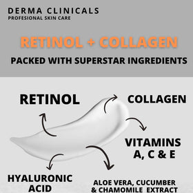 DERMA CLINICALS close-up texture showing nano hyaluronic hydration
