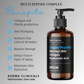 DERMA CLINICALS pump close-up displaying dispenser for controlled, hygienic application