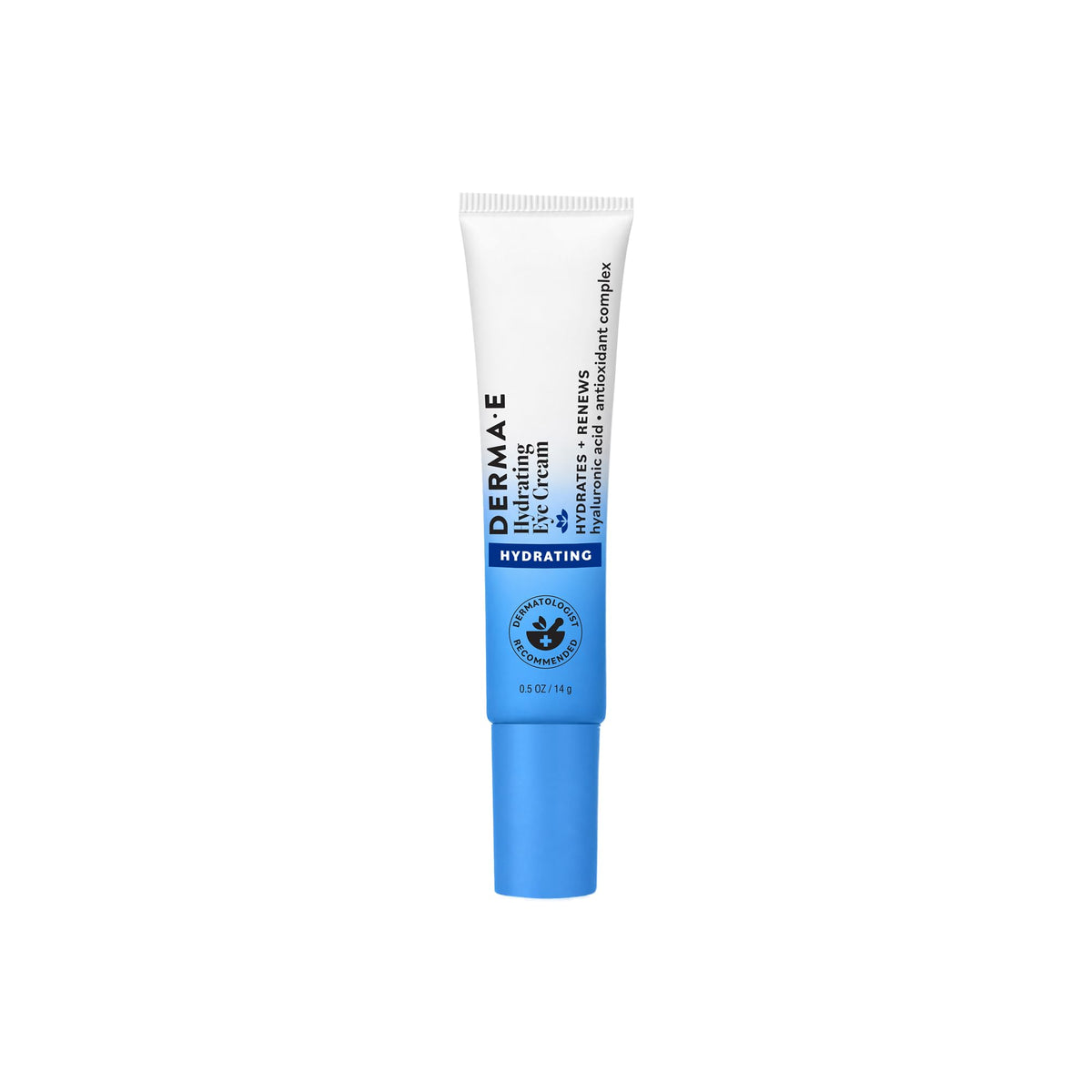 Derma E front jar view showing product packaging and clear benefit