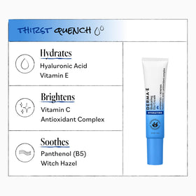 Derma E label close-up highlighting clean, vegan ingredient benefits