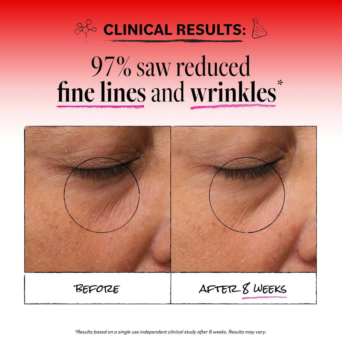 Derma E cream texture swirl showing lightweight formula for smooth application