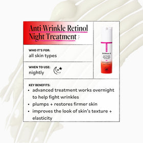 Derma E ingredient label highlighting peptides and niacinamide benefits
