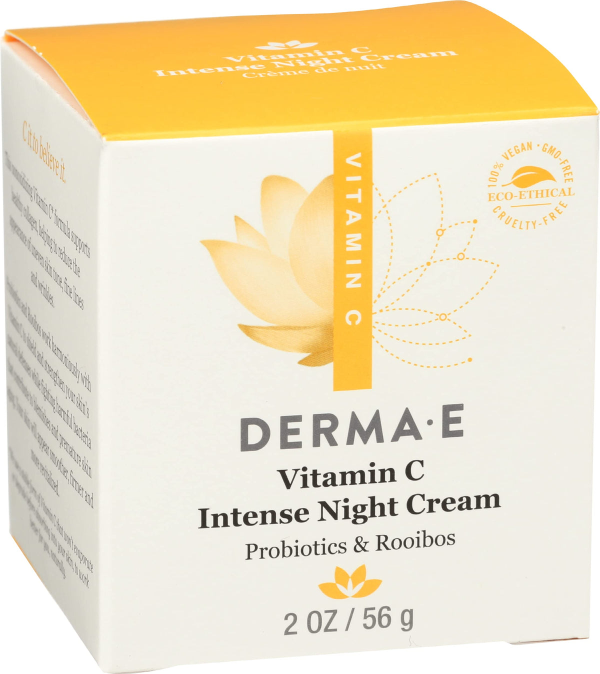 Derma E jar beside a coin for scale showing compact 2 ounce convenience
