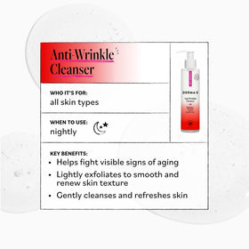 Derma E label close-up highlighting ingredients and vegan, cruelty-free certifications for assurance