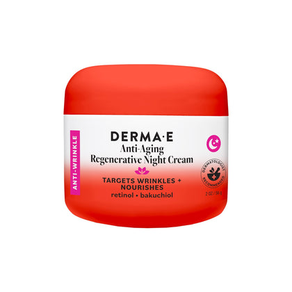 Derma E front jar packaging showing product branding and size