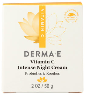 Derma E jar front packaging showing label and 2 oz size benefits hydration