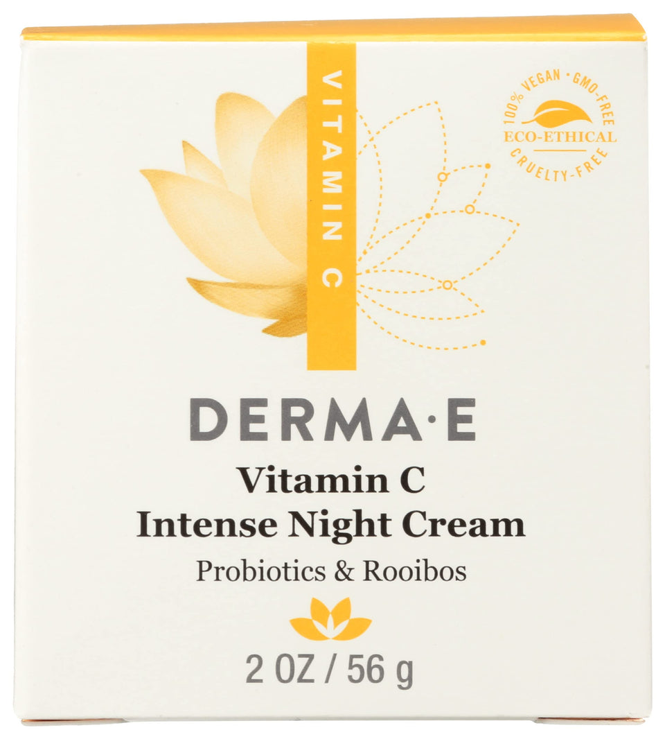 Derma E jar front packaging showing label and 2 oz size benefits hydration