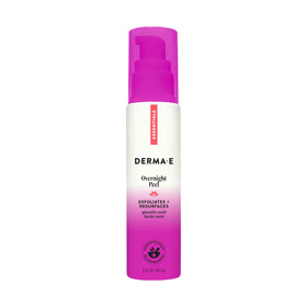 Derma E front packaging showing product label and clean-beauty benefits
