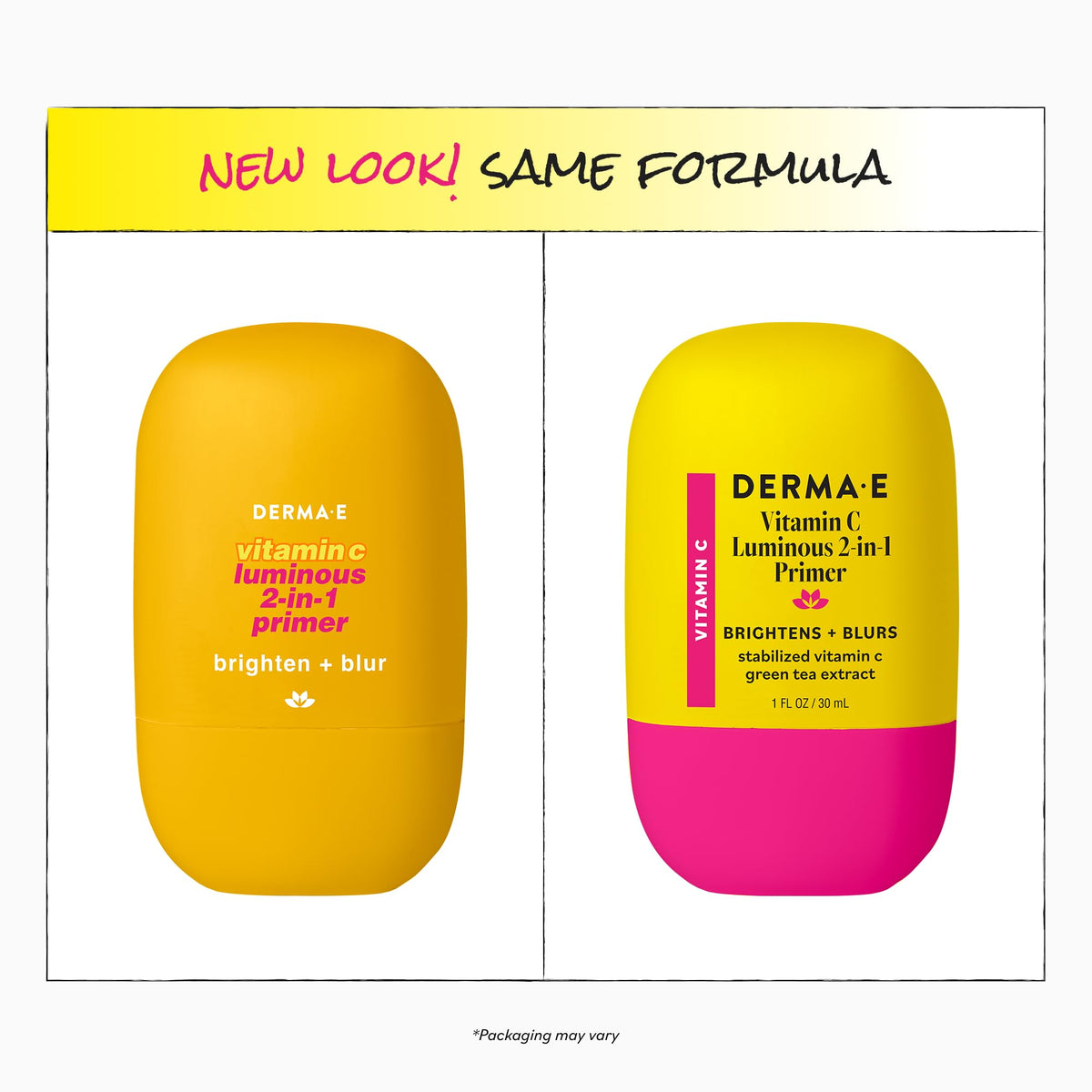 Derma E ingredient label close-up highlighting key actives