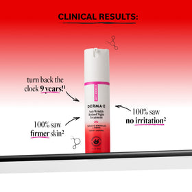 Derma E dispersion pump with lightweight lotion texture benefit