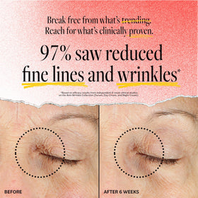 DERMA E ingredient label close-up highlighting glycolic acid and vitamins for efficacy