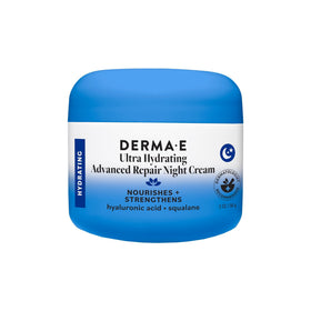 Derma E front jar view showing product and clean-beauty branding for easy recognition
