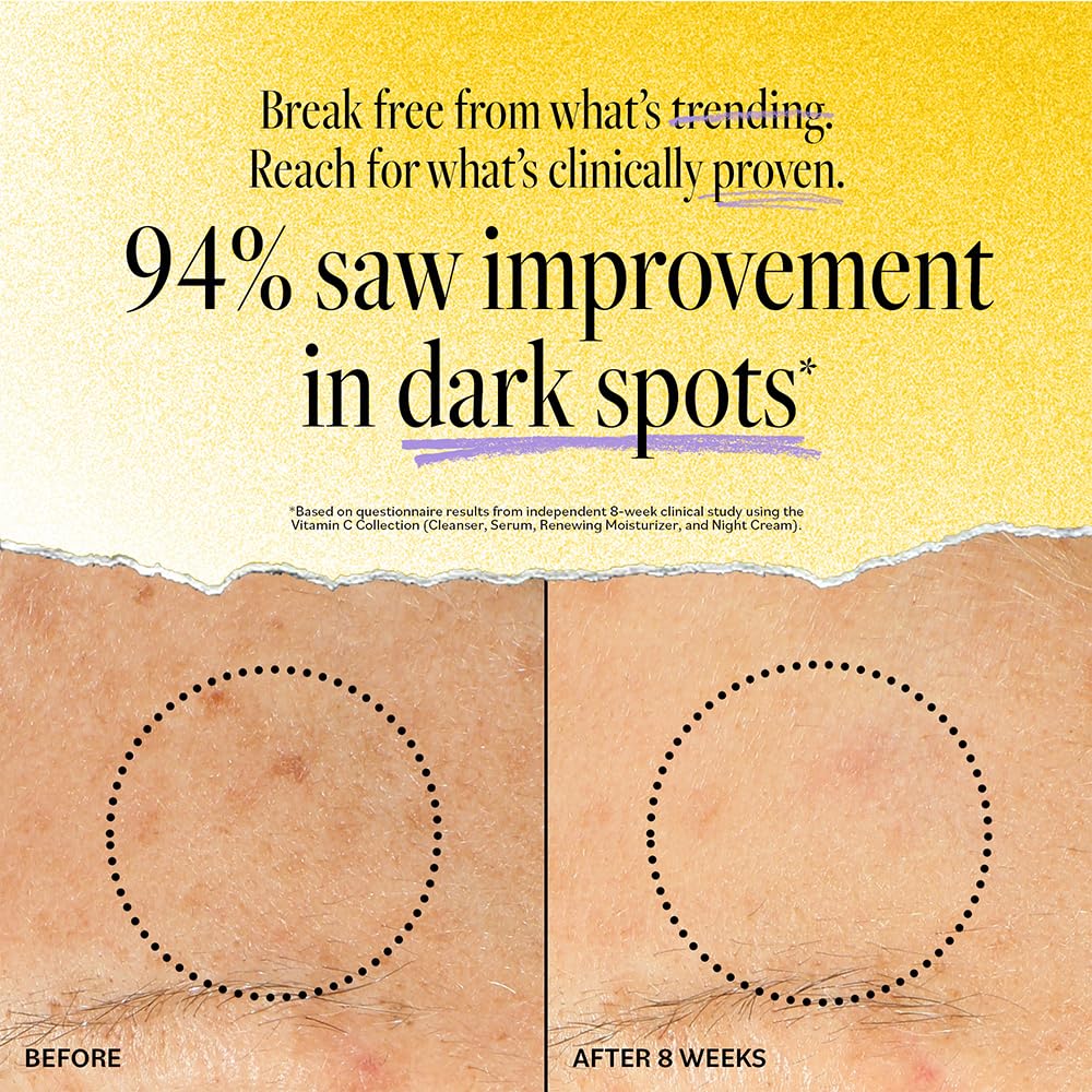 Derma E serum texture on skin showing lightweight absorbency benefit