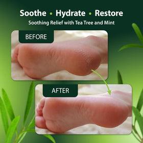 Derma-Nu bottle beside bath and towel in spa setting showing relaxing care benefit