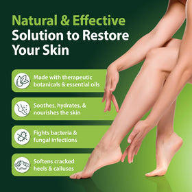 Derma-Nu bottle in hand showing 4oz scale and portability benefit