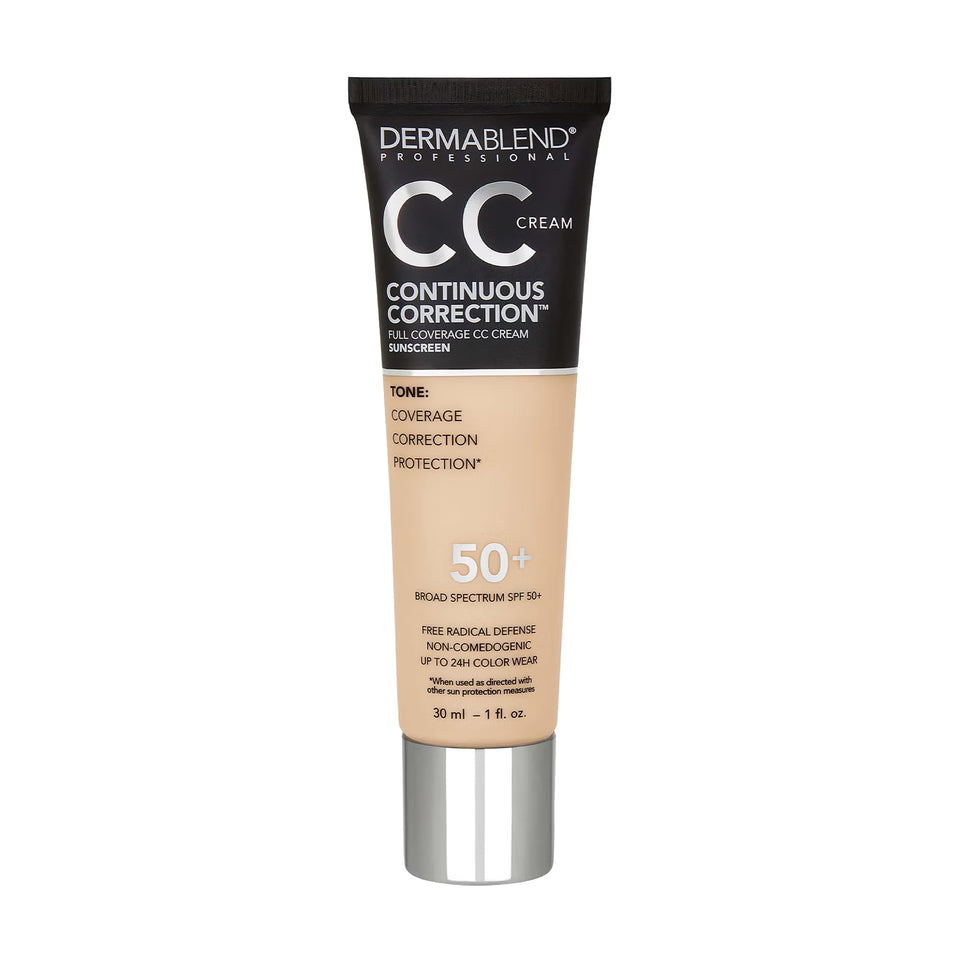 Dermablend front packaging showing shade 25N and SPF 50+ protection
