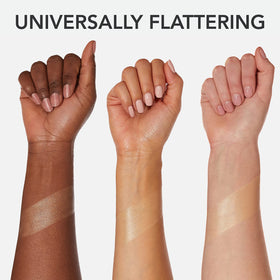 Dermablend application on skin showing smooth canvas and hydration