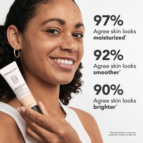 Dermablend ingredients label showing key actives and transparency