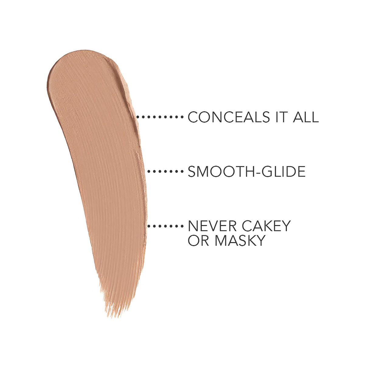 Dermablend creamy texture close-up demonstrating smooth blendability and hydration