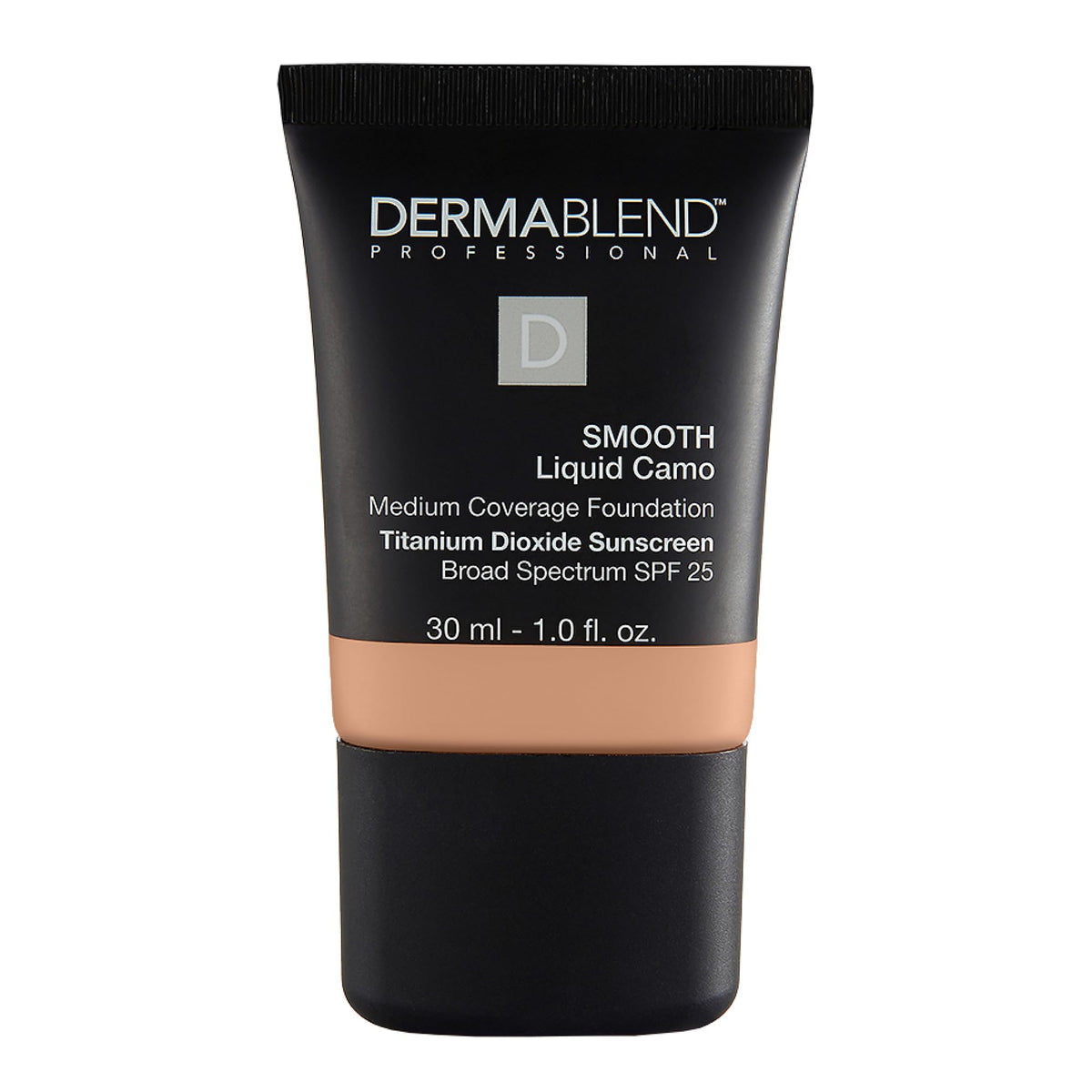 Dermablend front packaging shows product and shade 40C Sepia benefit coverage