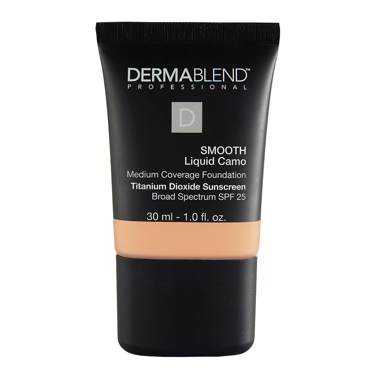 Dermablend front packaging showing shade 30W Bisque and benefits