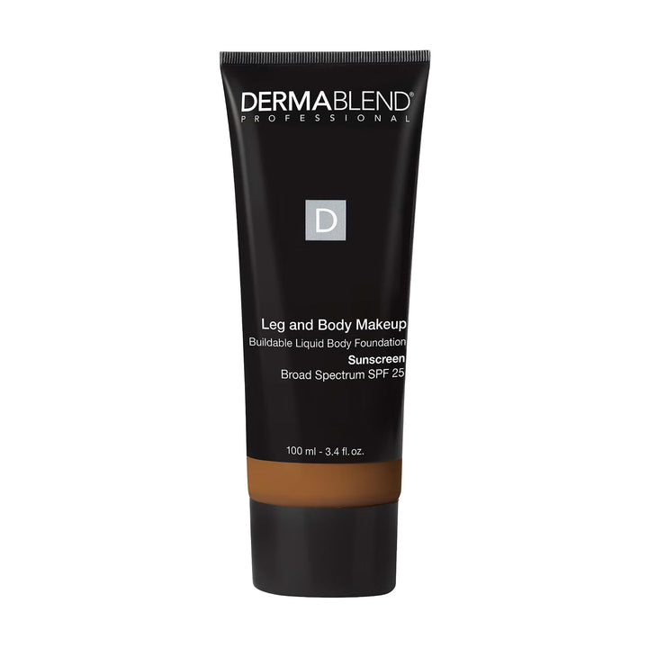 Dermablend front packaging 70W Deep Golden showing bottle and label benefits