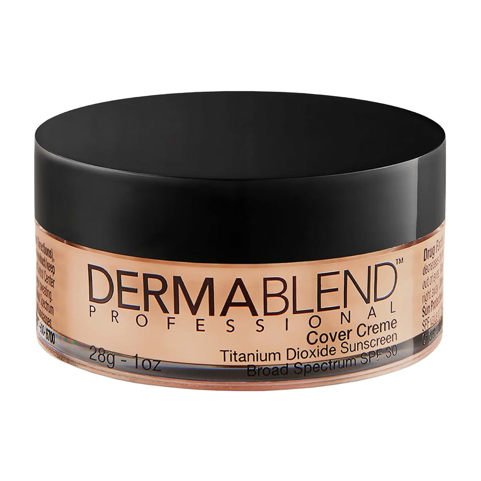 Dermablend front packaging showing SPF 30 and full coverage benefits