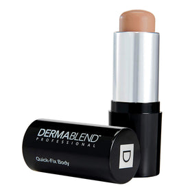 Dermablend Quick-Fix front of stick shows compact design and portability benefit