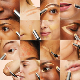 Dermablend product label close-up emphasizing fragrance-free, sensitive-tested formula