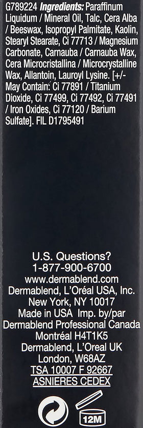 Dermablend Quick-Fix in travel pouch ready for touch-ups for long-lasting wear