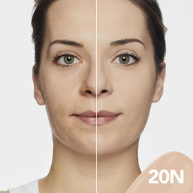Dermablend texture close-up revealing creamy finish and blendability for smooth coverage