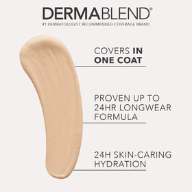 Dermablend XL applicator close-up for precise, economical concealer placement