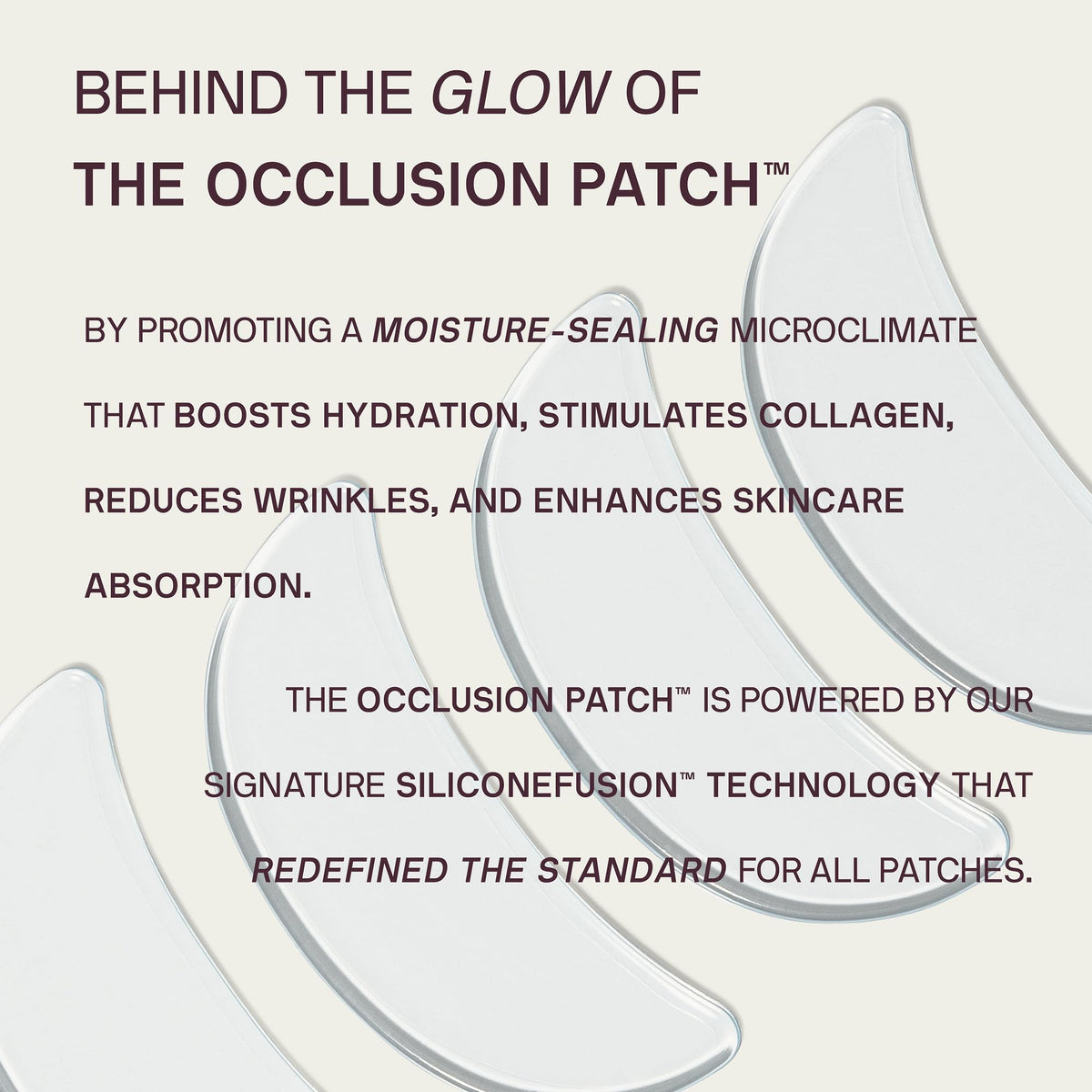 Dermaclara patch applied to forehead demonstrating secure seal